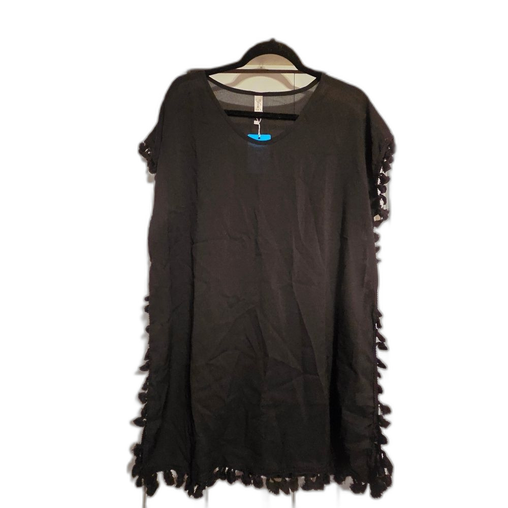 Elegant Black Ruffle Sleeve Top